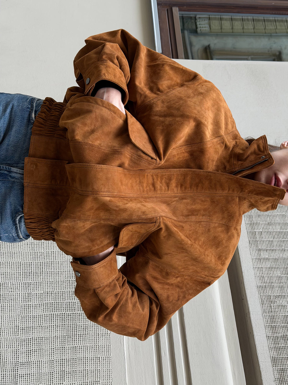 Archive Suede Bomber