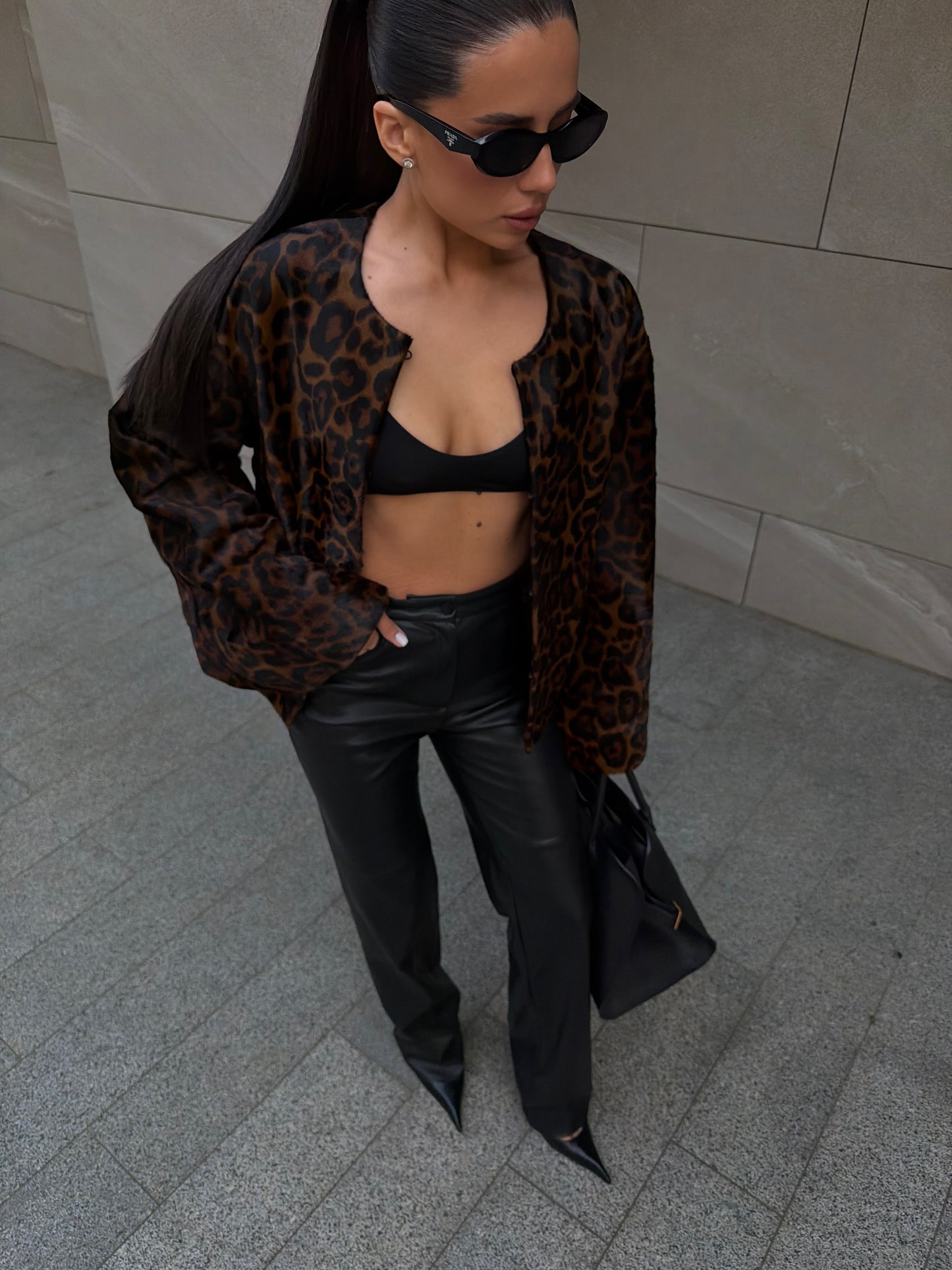 NUME LEOPARD JACKET