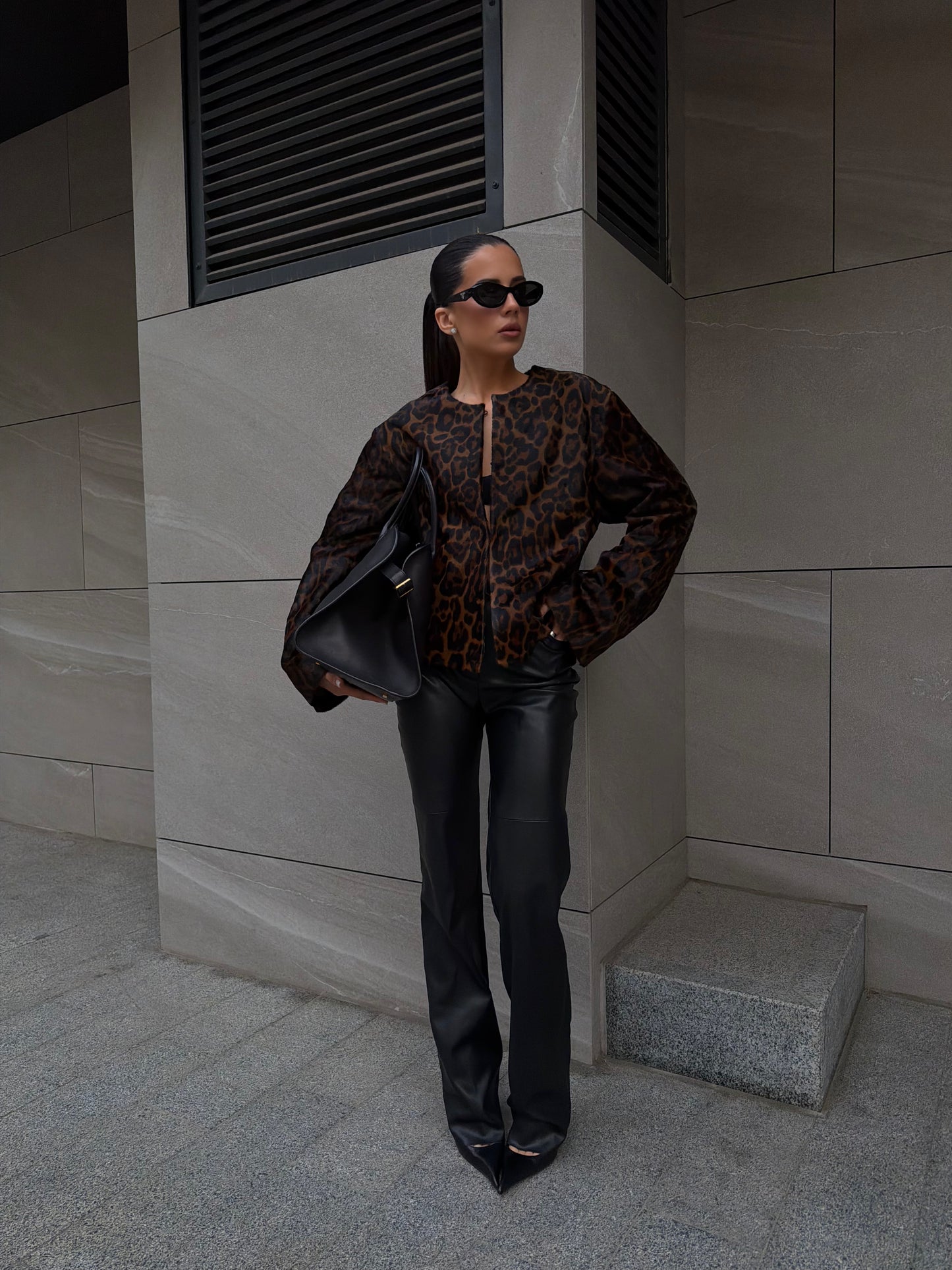 NUME LEOPARD JACKET