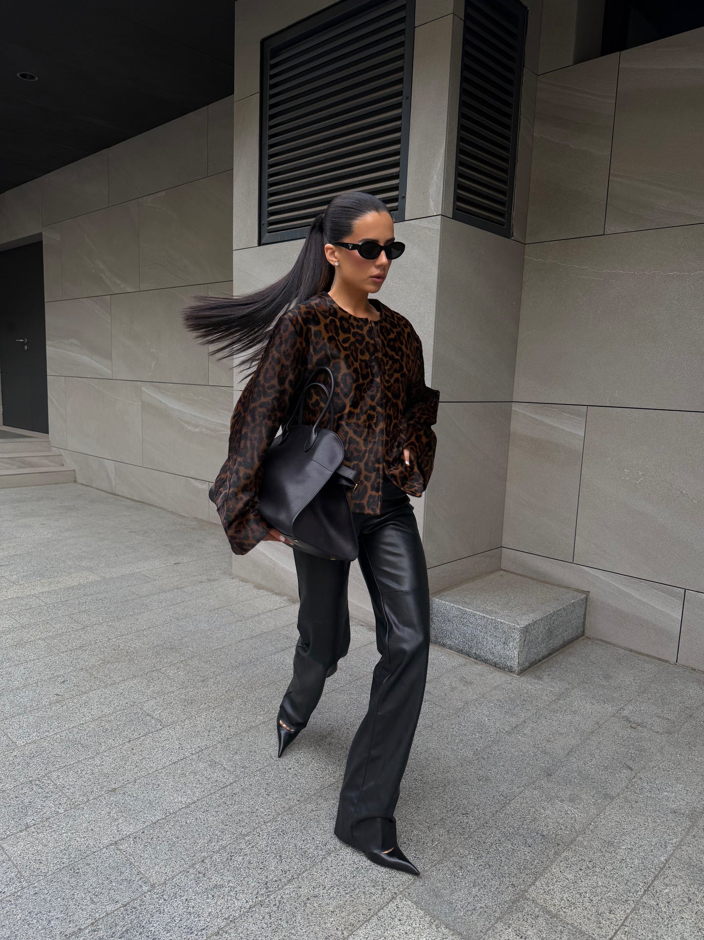 NUME LEOPARD JACKET