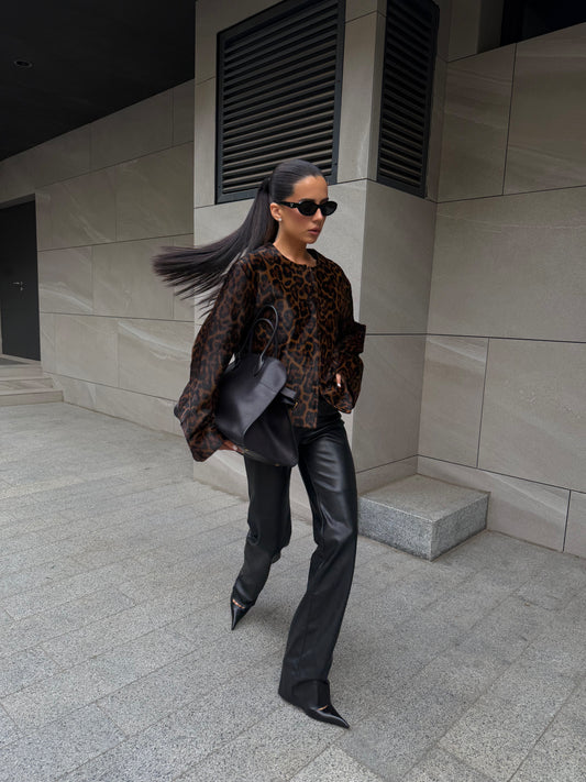 NUME LEOPARD JACKET