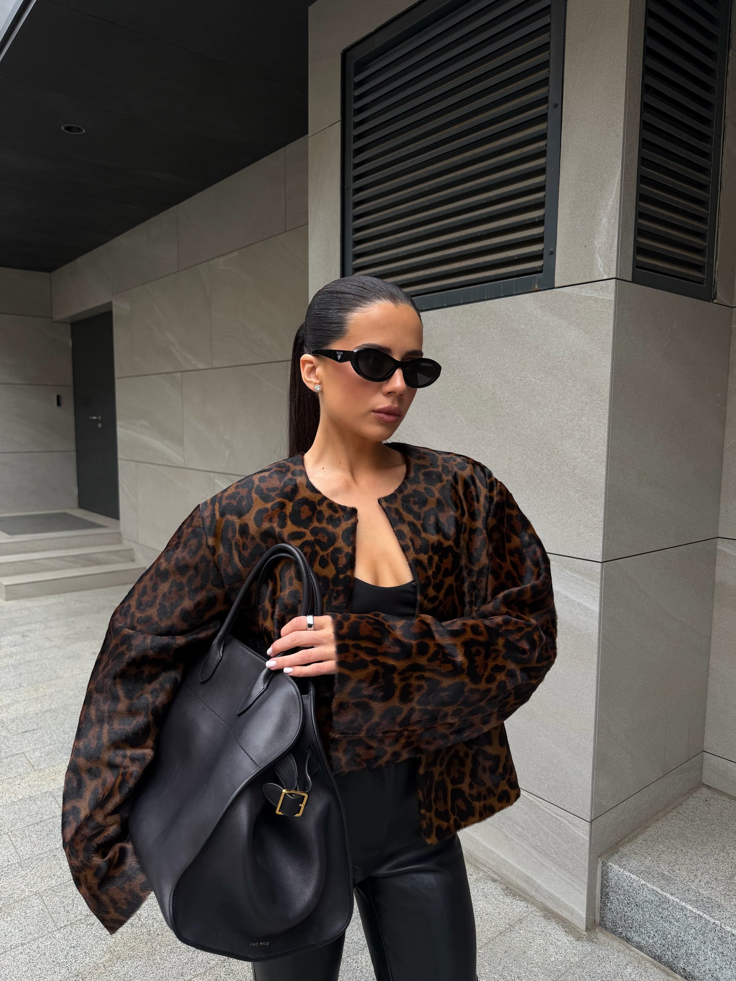 NUME LEOPARD JACKET