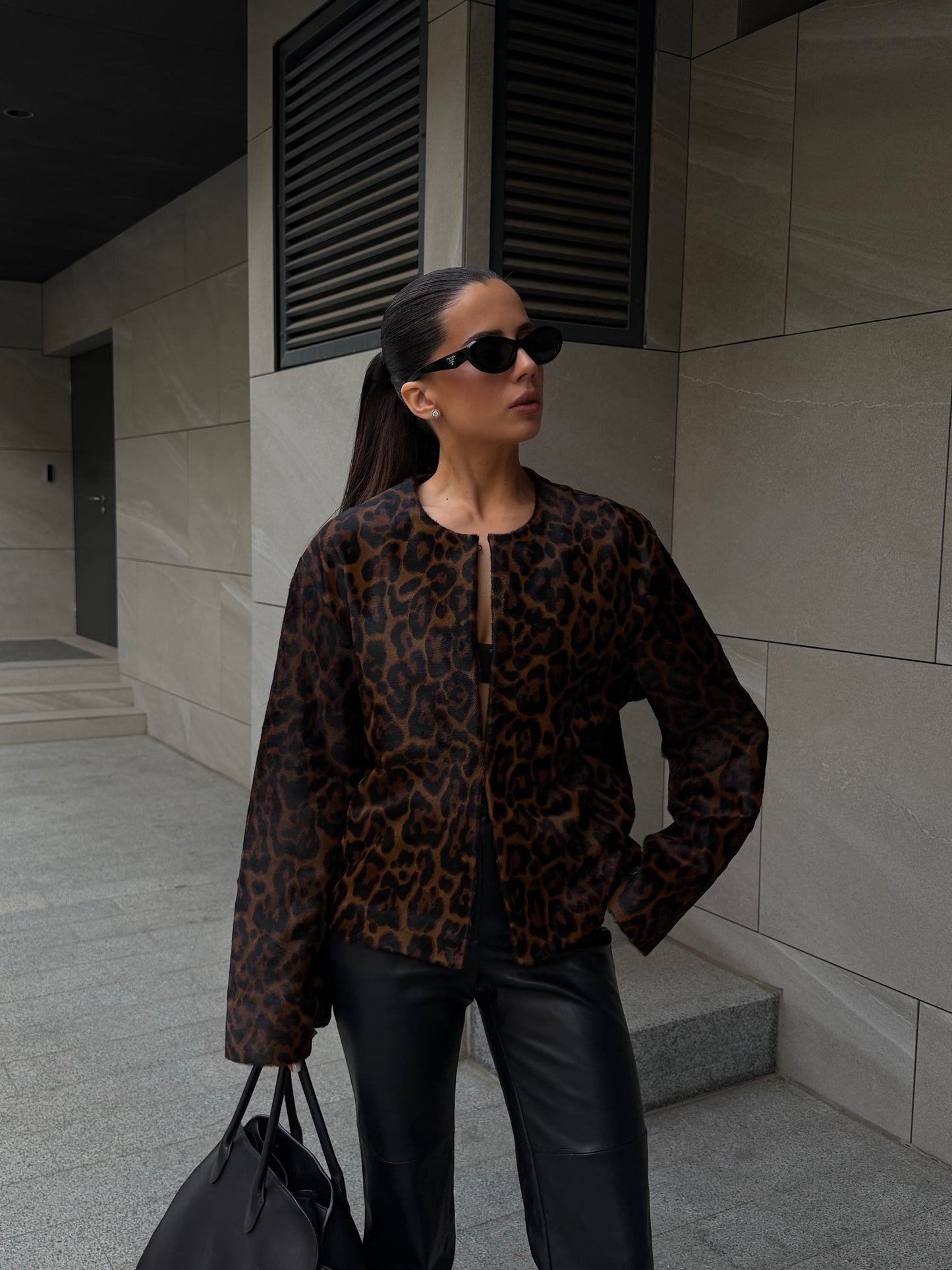 NUME LEOPARD JACKET