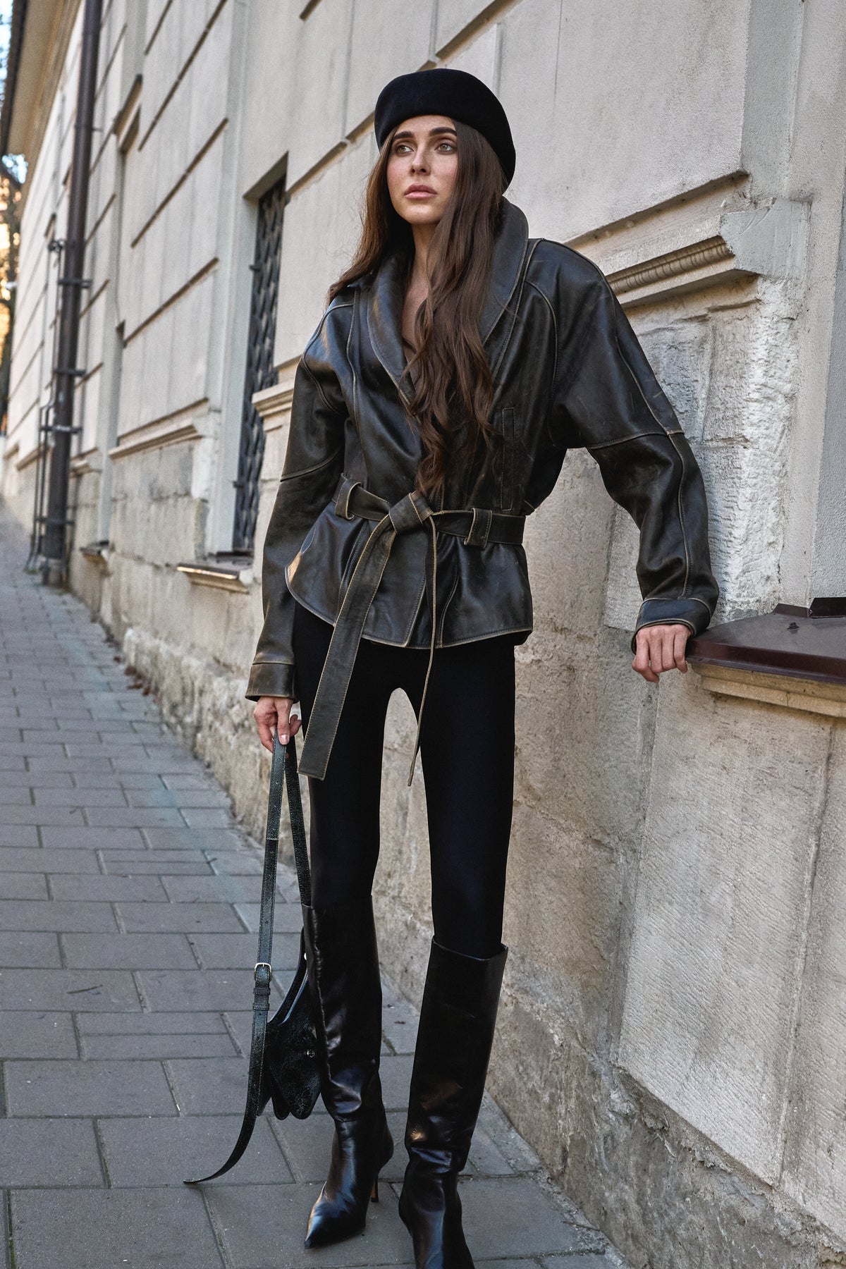 Куртка Vintage  з натуральної шкіри